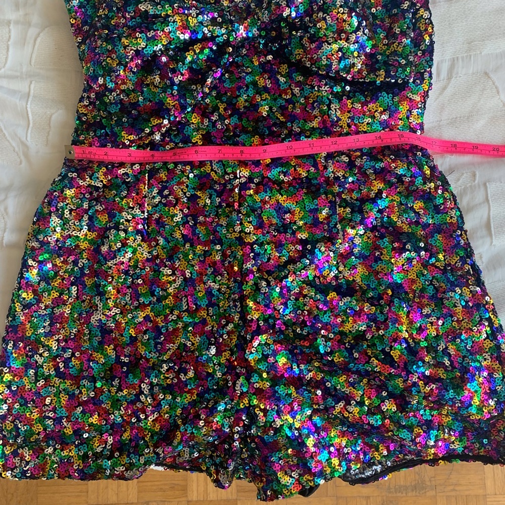 Hutch Sequin Lola Romper with Bow - Picture 10 of 12